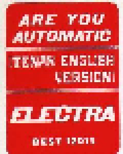 Cover - Electra: Are You Automatic