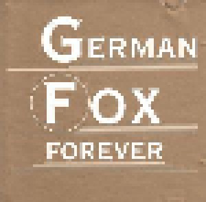 Cover - Peter Sebastian: German Fox Forever