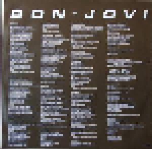 Bon Jovi: Bon Jovi (LP) - Bild 4