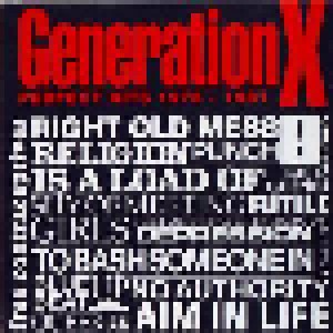 Generation X: Perfect Hits 1975 - 1981 (CD) - Bild 1
