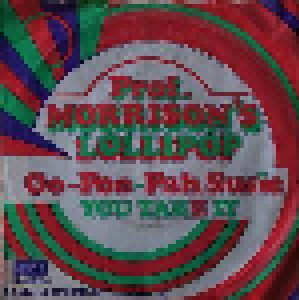 Cover - Professor Morrison's Lollipop: Oo-Poo-Pah Susie