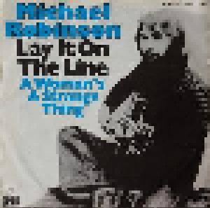 Cover - Michael Robinson: Lay It On The Line