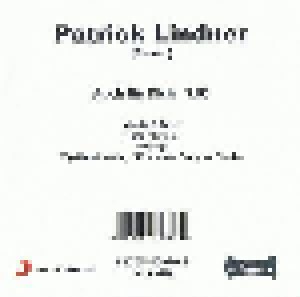 Patrick Lindner: Auch Für Dich (Promo-Single-CD) - Bild 2