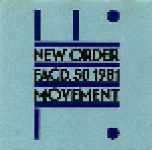 New Order: Movement (CD) - Bild 1