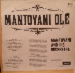 The Mantovani Orchestra: Mantovani Olé (LP) - Bild 2