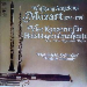 Wolfgang Amadeus Mozart: Vier Konzerte Für Holzblasinstrumente / Oboe Flöte Klarinette Fagott (2-LP) - Bild 1