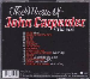 The Splash Band: The Music Of John Carpenter (CD) - Bild 2