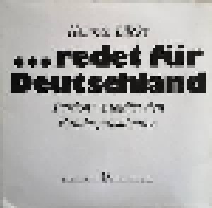 Heinrich Lübke: ...Redet Für Deutschland (LP) - Bild 1