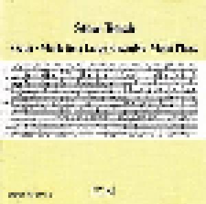 Steve Reich: Octet - Musik For A Large Ensemble - Violin Phase (CD) - Bild 1