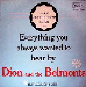 Cover - Dion & The Belmonts: Everything You Always Wanted To Hear By Dion And The Belmonts