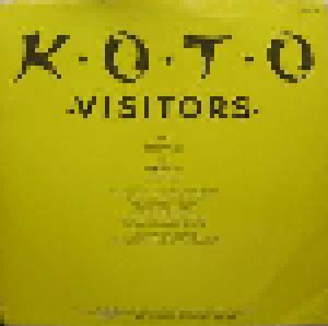 Koto: Visitors (12") - Bild 2