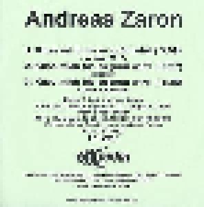 Andreas Zaron: Küss Mich, Bis Es Grün Wird (Promo-Single-CD) - Bild 1