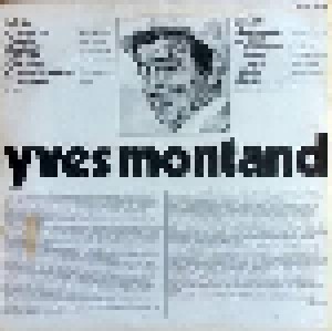 Yves Montand: Les Chansons Formidables (LP) - Bild 2