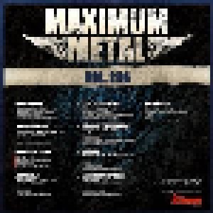 Metal Hammer - Maximum Metal Vol. 206 (CD) - Bild 2