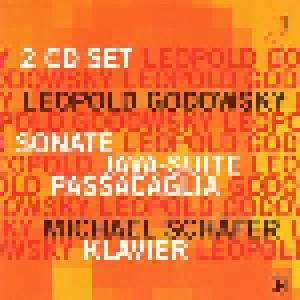 Cover - Leopold Godowsky: Klavierwerke: Sonate / Java-Suite / Passacaglia