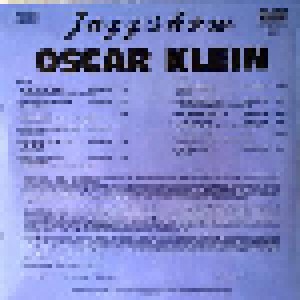 Oscar Klein: Jazzshow (LP) - Bild 2