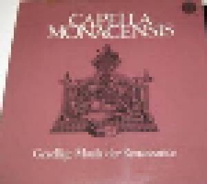 Cover - Jacob Obrecht: Capella Monacensis - Gesellige Musik Der Renaissance