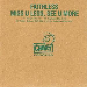 Faithless: Miss U Less, See U More (Promo-Single-CD) - Bild 1
