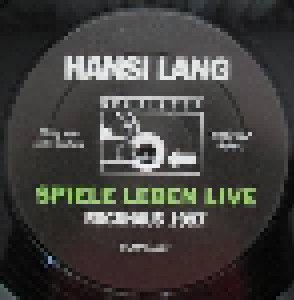 Hansi Lang: Spiele Leben Live (LP + DVD) - Bild 4