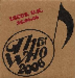 Cover - Who, The: Leeds, U.K. 25.06.06