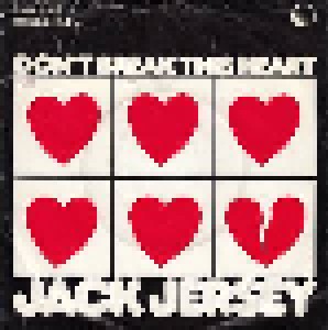 Cover - Jack Jersey: Don't Break This Heart
