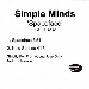 Simple Minds: Spaceface (Promo-Single-CD) - Bild 2