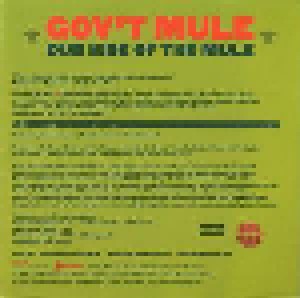 Gov't Mule: Dub Side Of The Mule (2-CD) - Bild 8