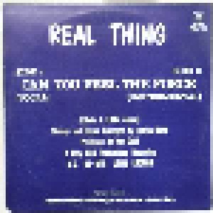 The Real Thing: Can You Feel The Force (12") - Bild 2