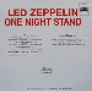 Led Zeppelin: One Night Stand (LP) - Bild 2