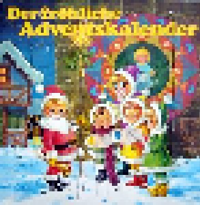 Erika Burk + Hamburger Kinderchor: Der Fröhliche Weihnachtskalender (Split-LP) - Bild 1