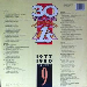 30 Years Of Number Ones / 1's Volume 09 / 1977 - 1980 (2-LP) - Bild 2