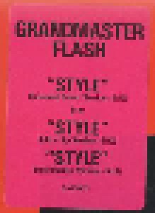 Grandmaster Flash: Style (Peter Gunn Theme) (Promo-12") - Bild 3