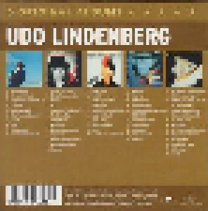 Udo Lindenberg: 5 Original Albums - Vol.3 (5-CD) - Bild 2