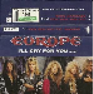 Europe: I'll Cry For You (Tape-Single) - Bild 1