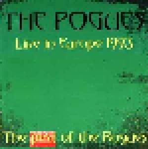 Cover - Pogues, The: Pest Of The Rogues - Live In Europe 1993, The