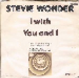 Stevie Wonder: I Wish (7") - Bild 2
