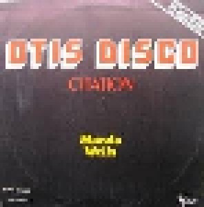 Cover - Mondo Wells: Otis Disco Citration