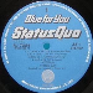 Status Quo: Blue For You (Promo-LP) - Bild 2