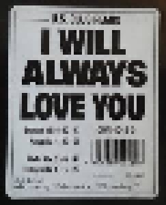 Dekko: I Will Always Love You (12") - Bild 1