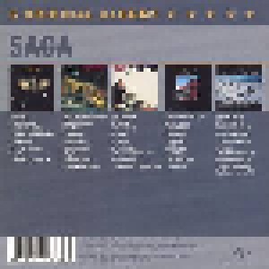 Saga: 5 Original Albums Vol. 2 (5-CD) - Bild 2