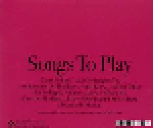 Robert Forster: Songs To Play (CD) - Bild 2