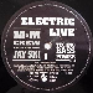 M&M Crew Feat. Jay Ski: Electric Live / Can't Stop The Groove (12") - Bild 2