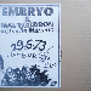 Embryo: 29.6.73 In Hamburg (LP) - Bild 1