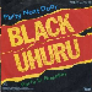 Black Uhuru: Party Next Door (7") - Bild 1