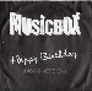 Cover - Musicbox: Happy Birthday