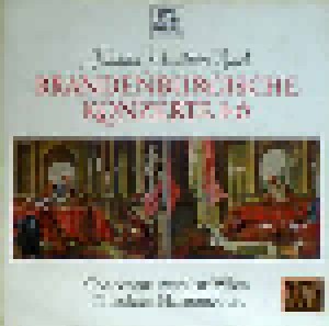 Johann Sebastian Bach: Brandenburgische Konzerte 1-6 Concentus Musicus Wien, Nikolaus Harnoncourt (2-LP) - Bild 1