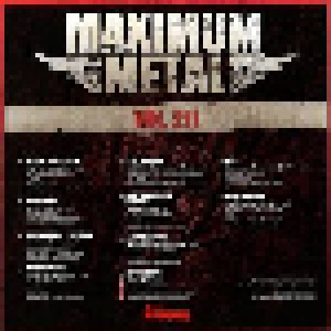 Metal Hammer - Maximum Metal Vol. 211 (CD) - Bild 2
