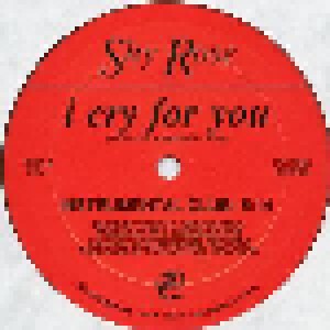 Shy Rose: I Cry For You (12") - Bild 4