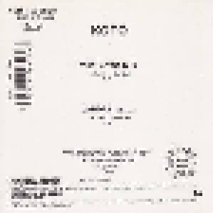 Koto: The Koto Mix (Single-CD) - Bild 2
