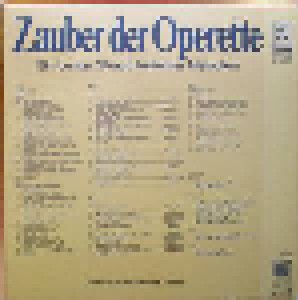 Zauber Der Operette - Ein Strauß Beliebter Melodien (4-LP) - Bild 2